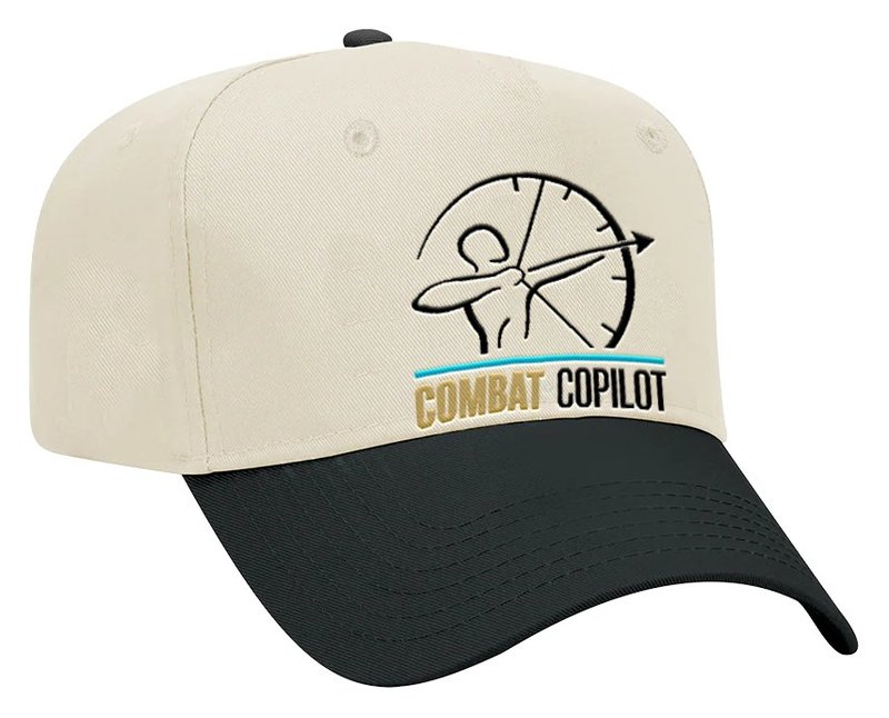 Combat Copilot Baseball Cap — Stripe